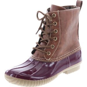 AXNY DYLAN Bordeaux Womens boots 6 NEW